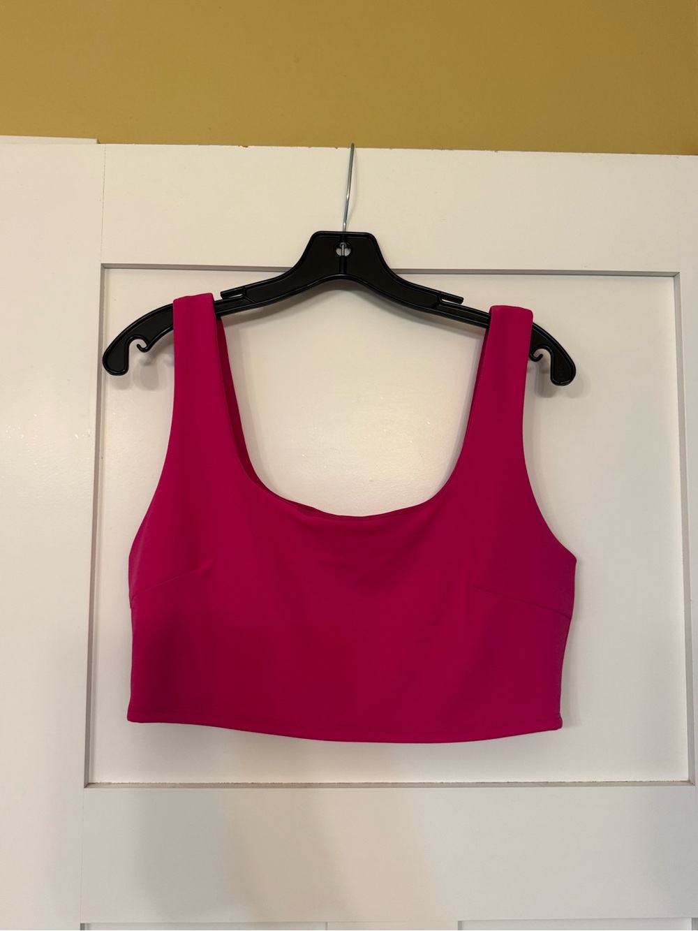 Lulu's Hot Pink Wide-Leg Jumpsuit Set Size Large - Picture 4 of 6
